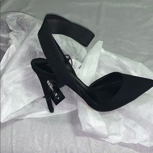 Black heels